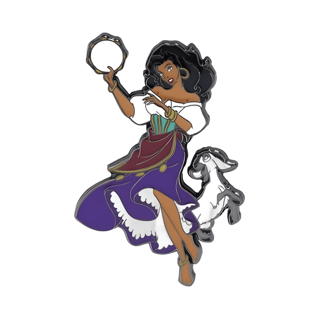 Esmeralda and Djali Disney pin