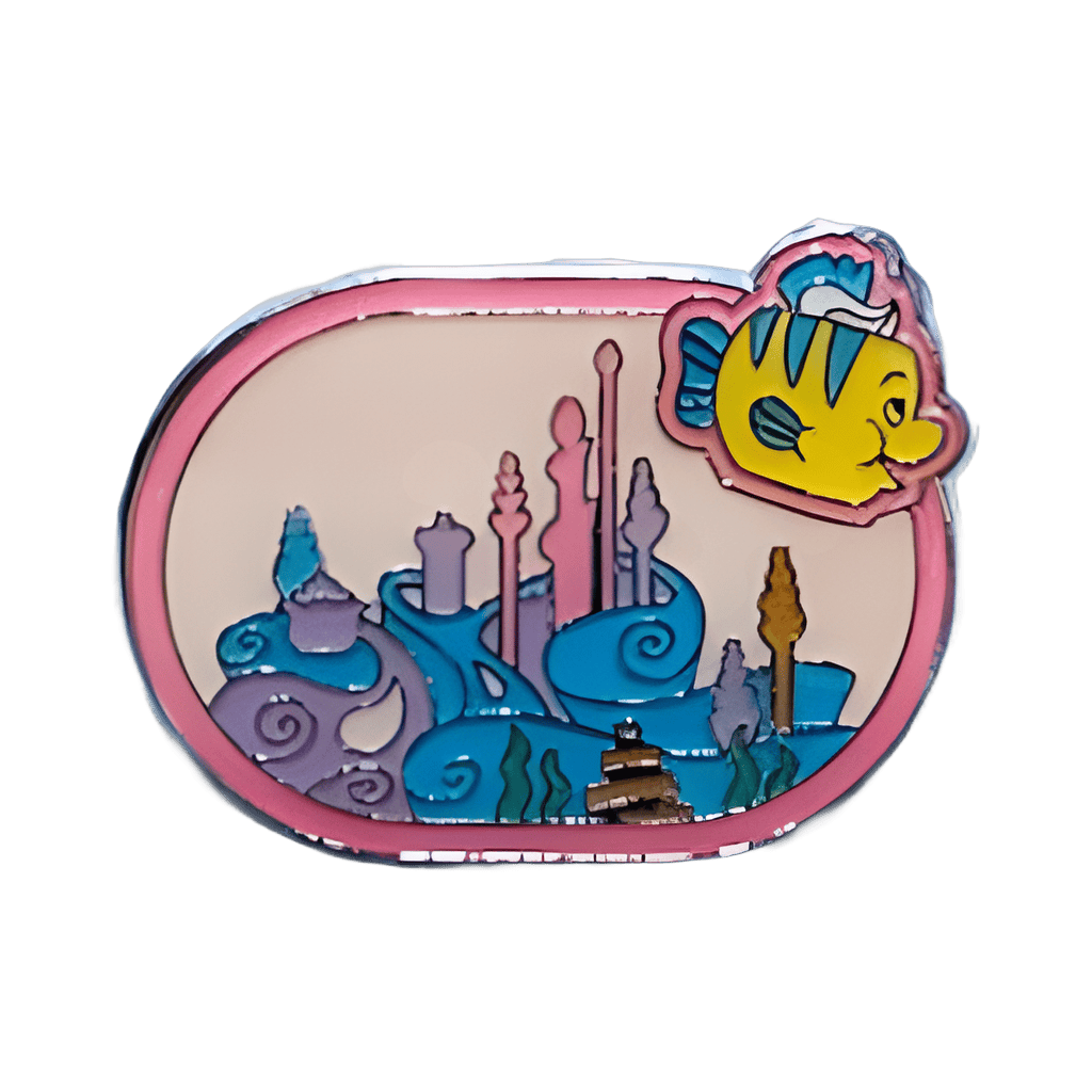 Mermaid Lagoon - Flounder Disney pin