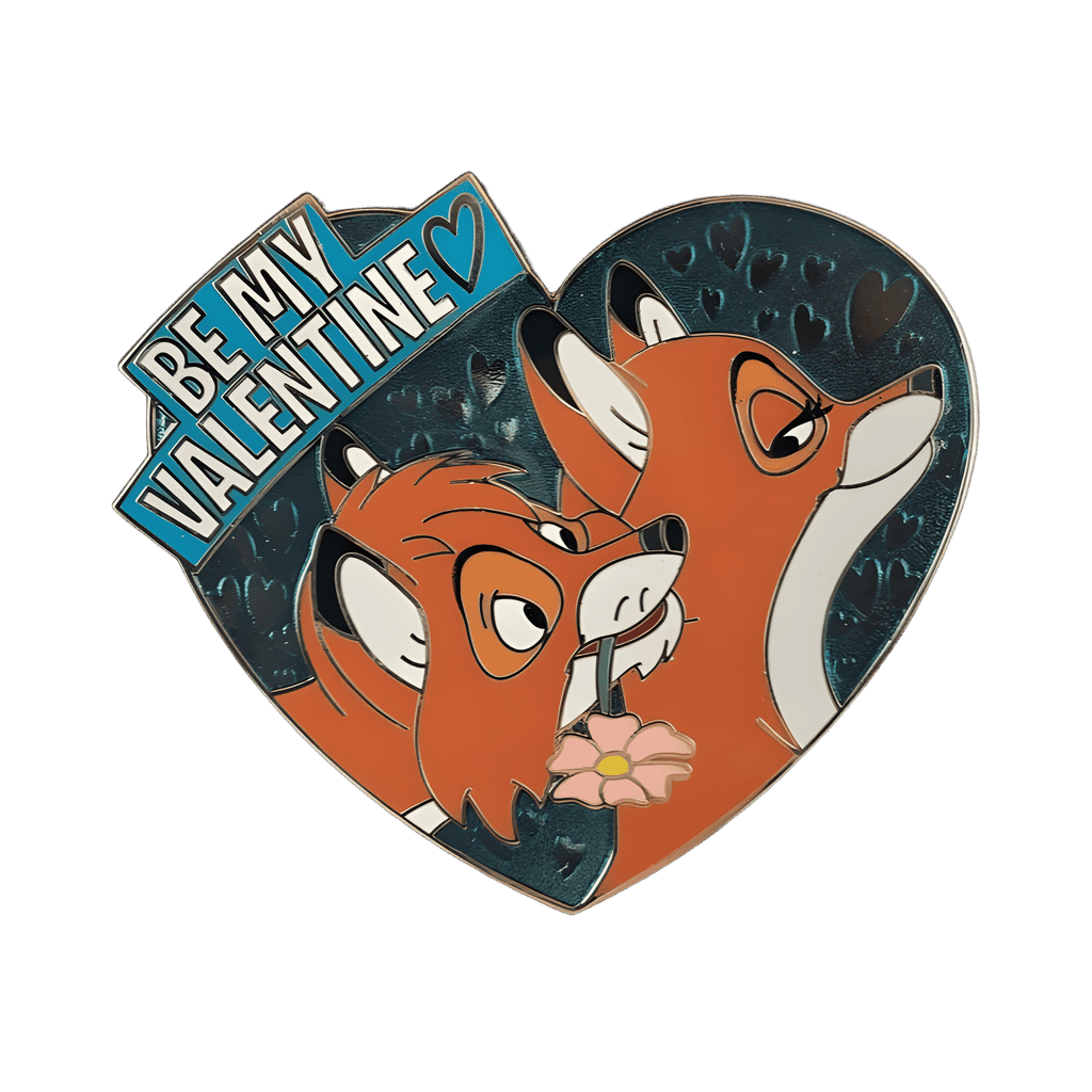 Tod and Vixey Disney pin