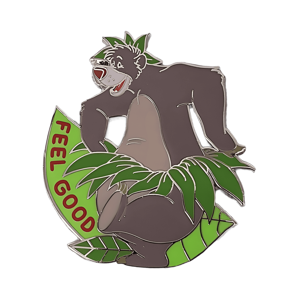 Baloo Feel Good Disney pin