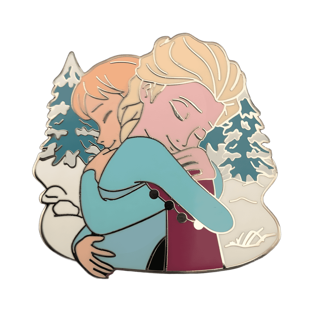 Elsa & Anna Disney pin