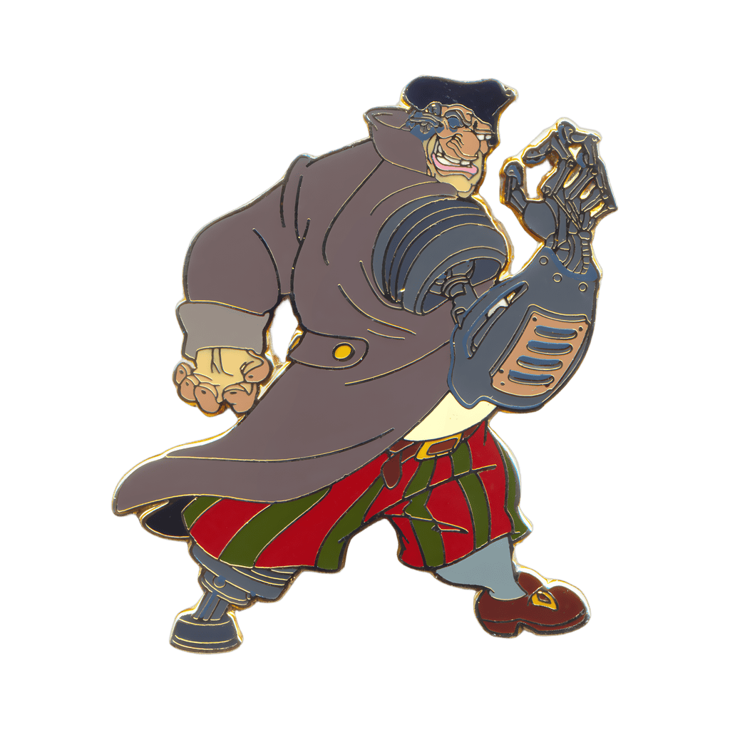 John Silver Disney pin