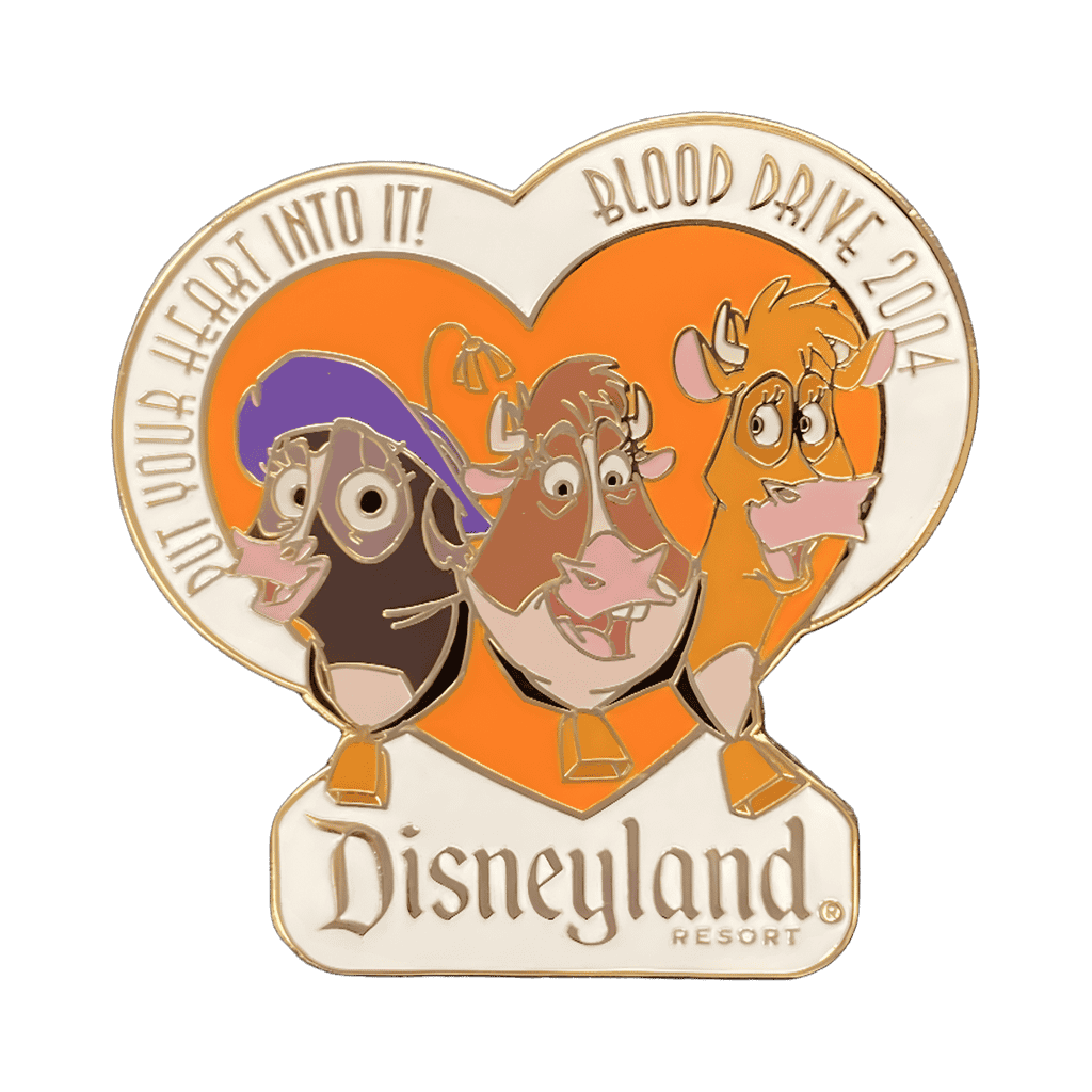 Put Your Heart Into It Disney pin