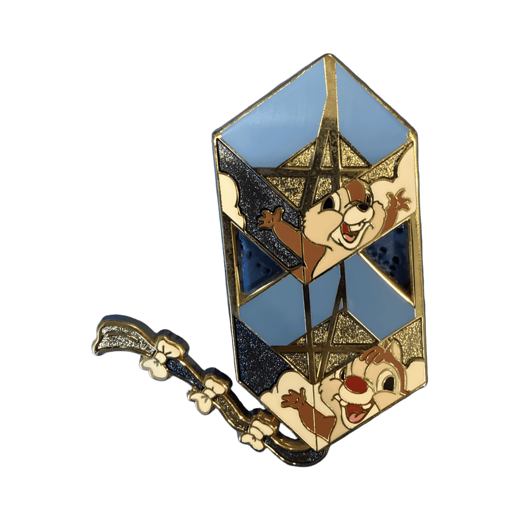 Chip & Dale Kite Disney pin