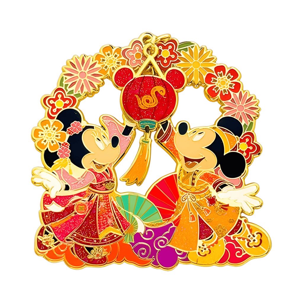 Mickey Mouse & Minnie Mouse Disney pin