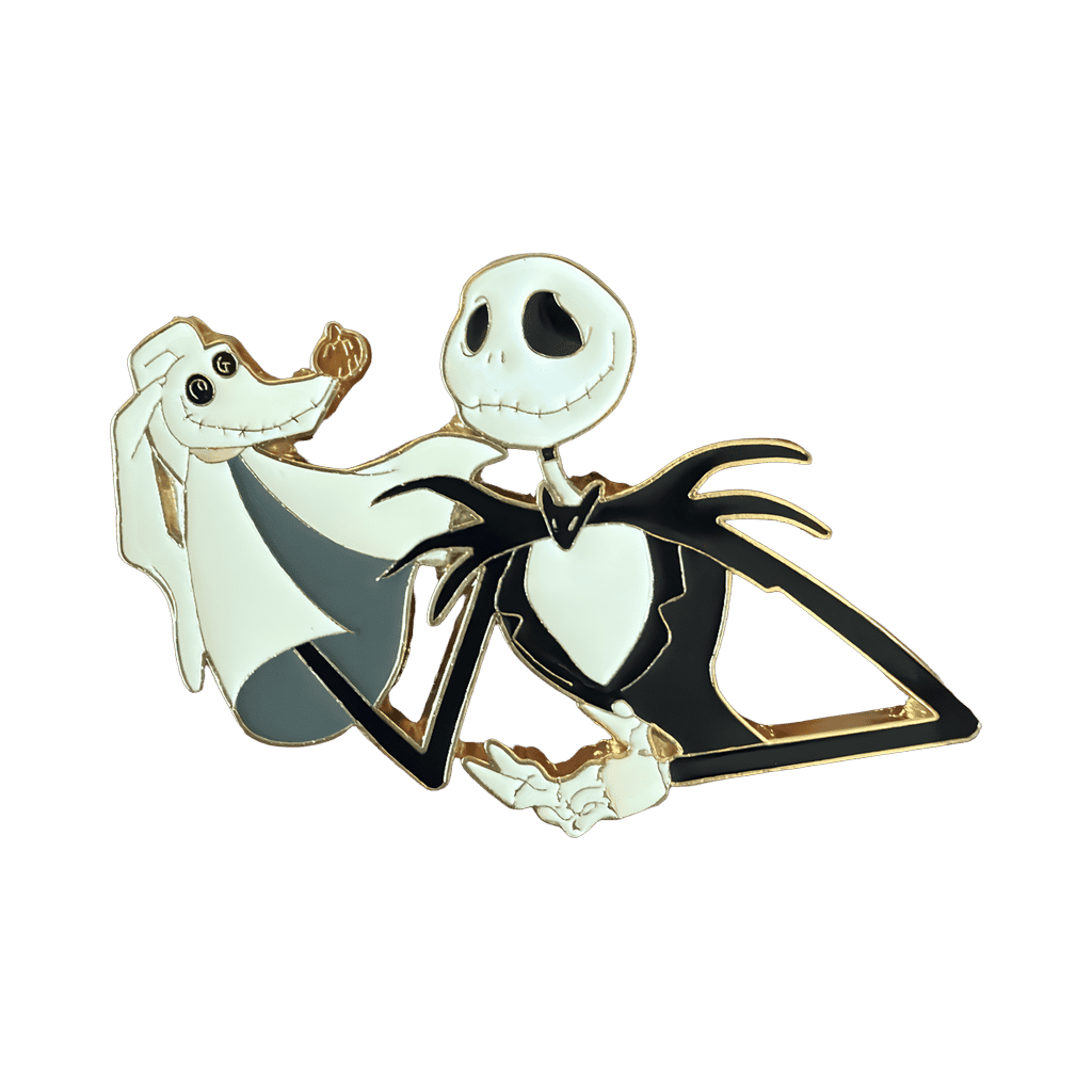 Jack Skellington with Zero Disney pin