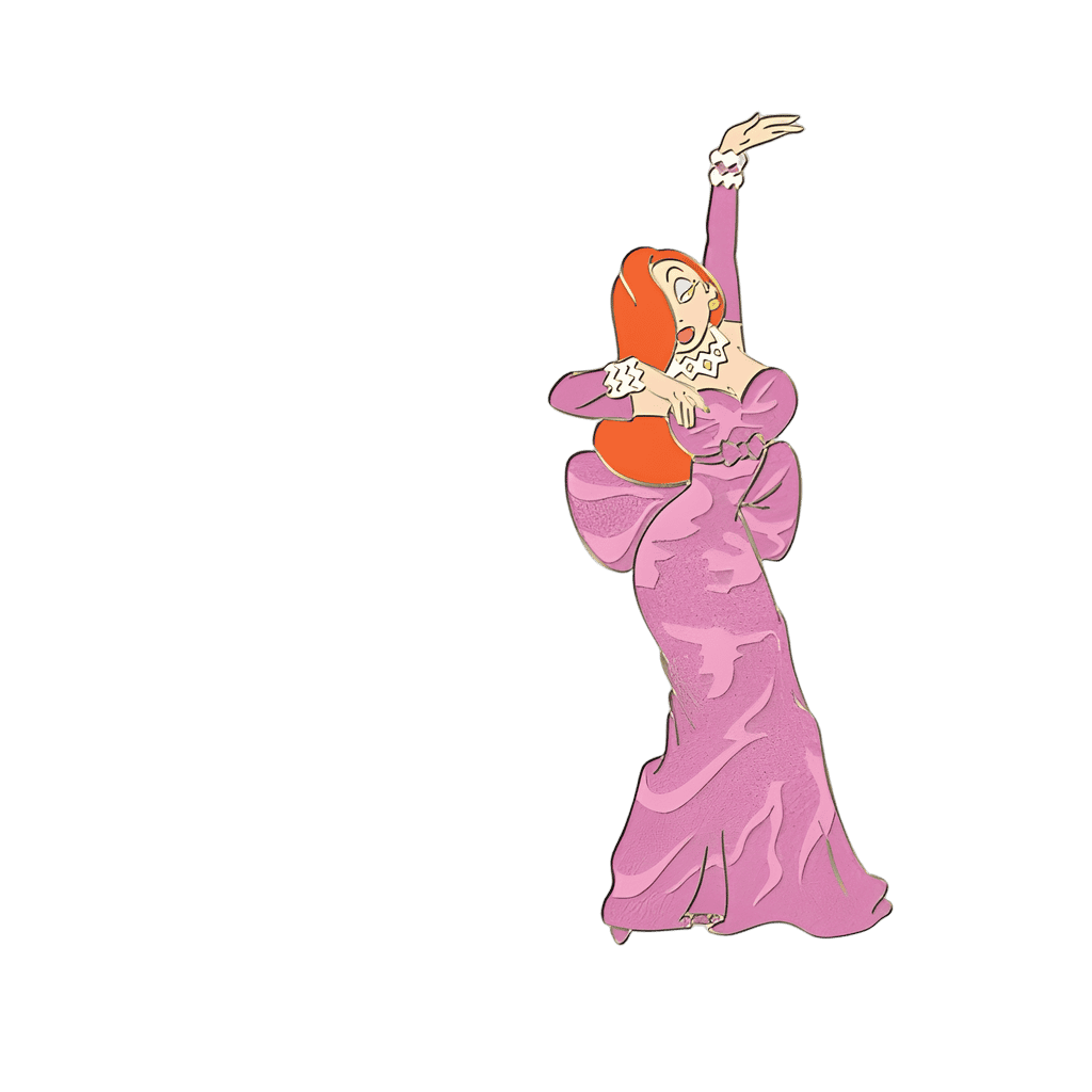 Gentlemen Prefer Blondes Disney pin