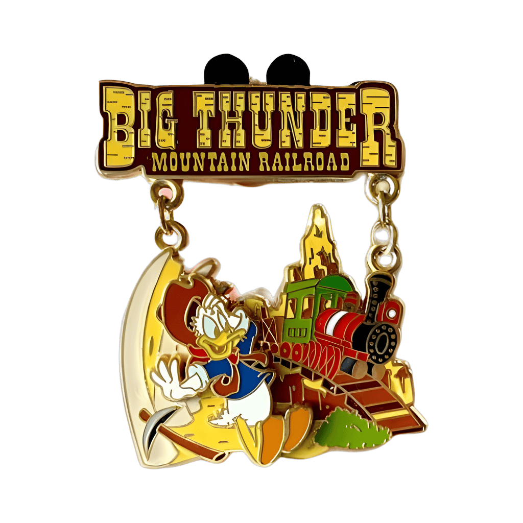 Big Thunder Mountain - Donald Duck Disney pin