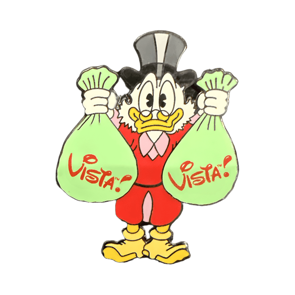 Scrooge McDuck Disney pin