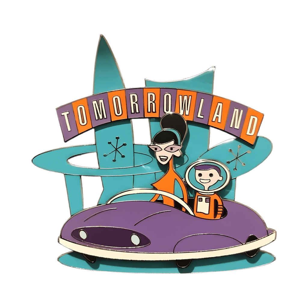 Tomorrowland Disney pin