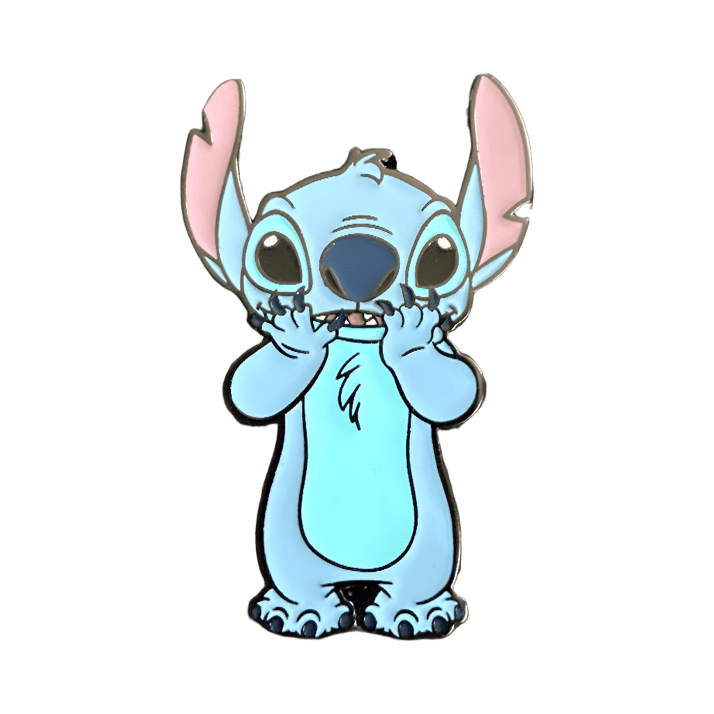 Surprised Stitch Disney pin