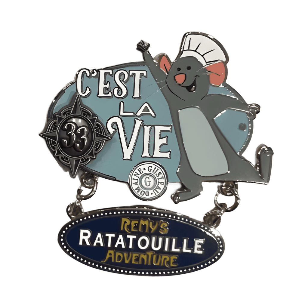Epcot - Remy’s Ratatouille Adventure Club Disney pin