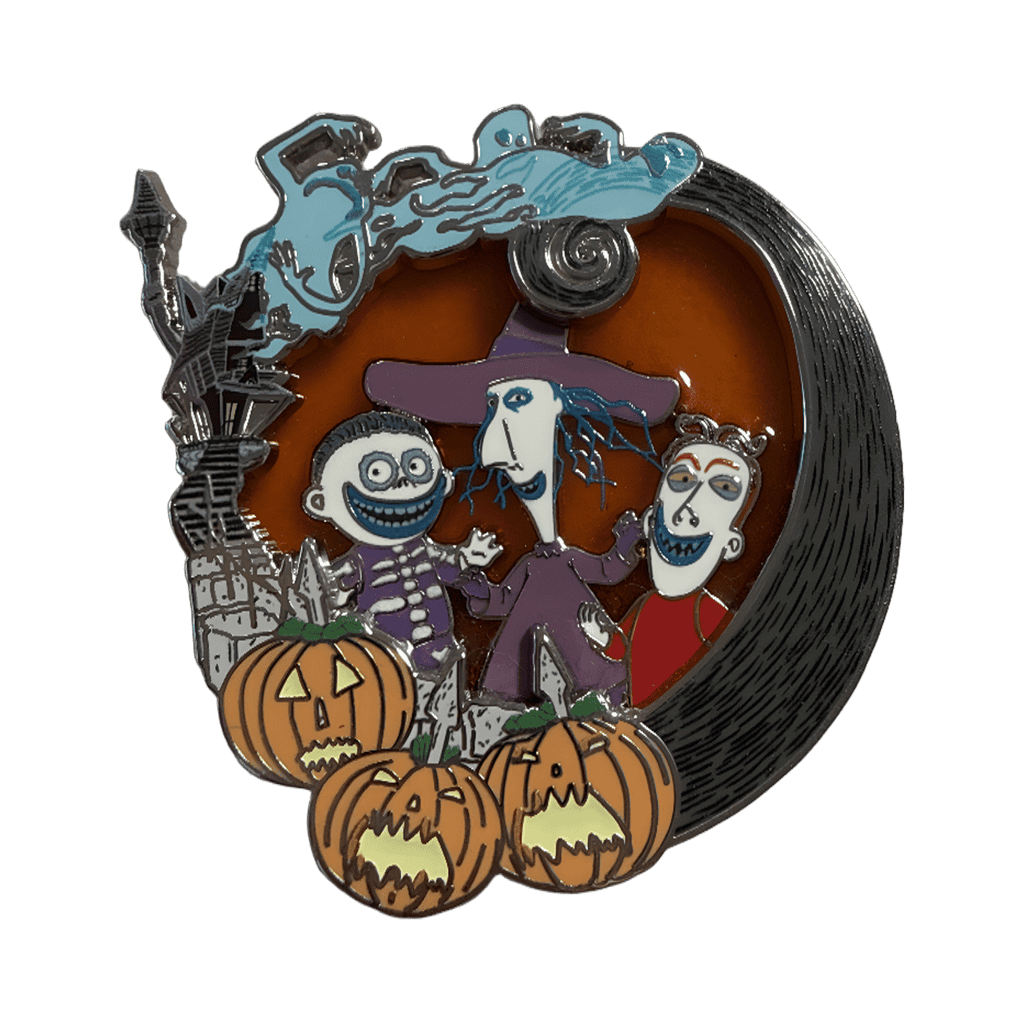 Barrel, Shock and Lock Disney pin