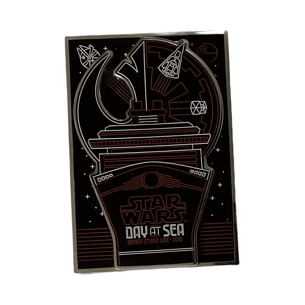 Disney Cruise Ship with Star Wars Symbols Disney pin