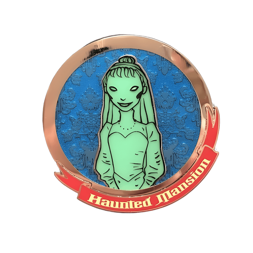 Glow-in-the-Dark Attraction Scenes Mystery Collection — Constance Hatchaway Disney pin