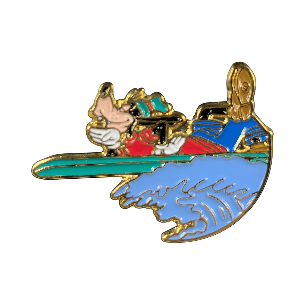 Goofy Surfing Disney pin
