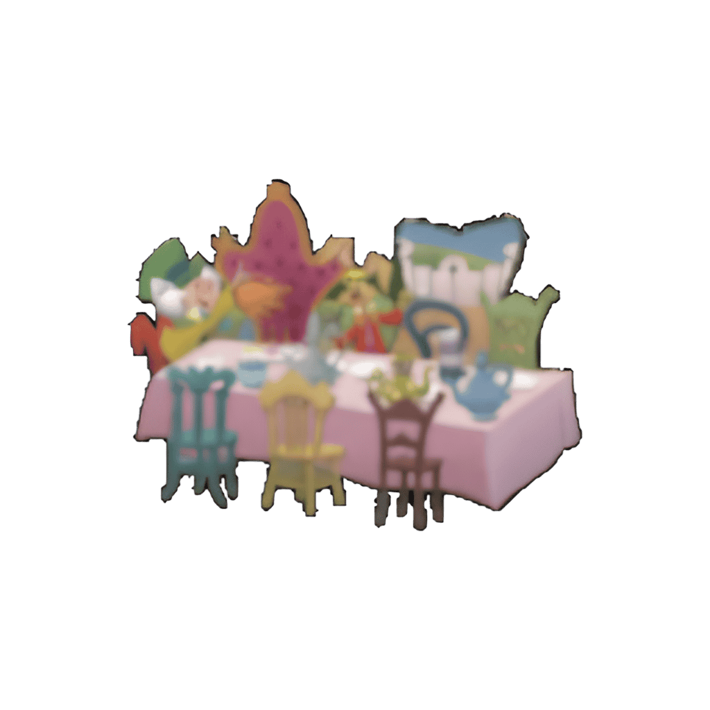 Alice in Wonderland Map Set - Unbirthday Party Disney pin