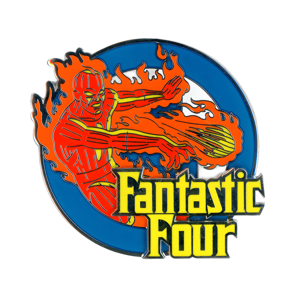 Human Torch Disney pin