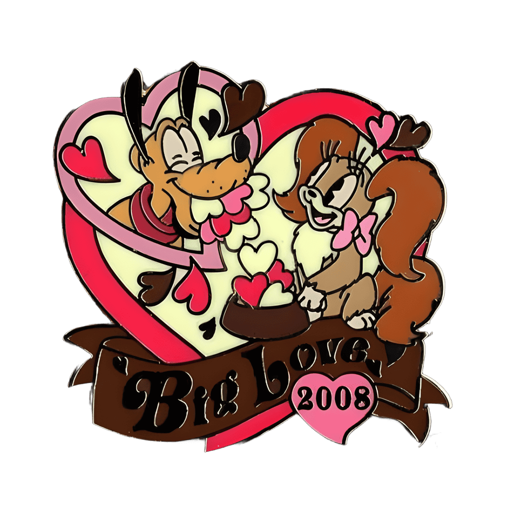 Pluto & Fifi Disney pin