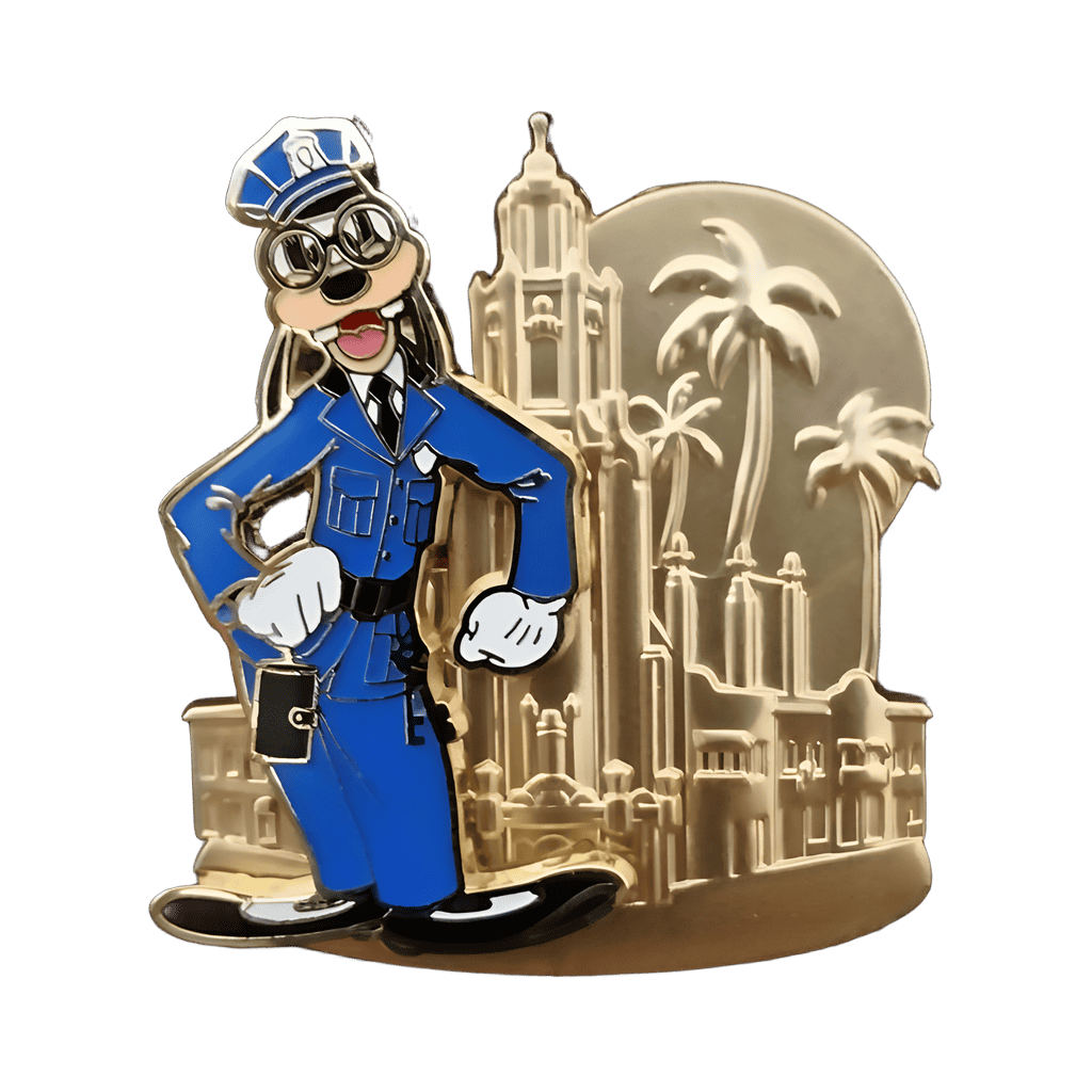 Policeman Goofy Disney pin