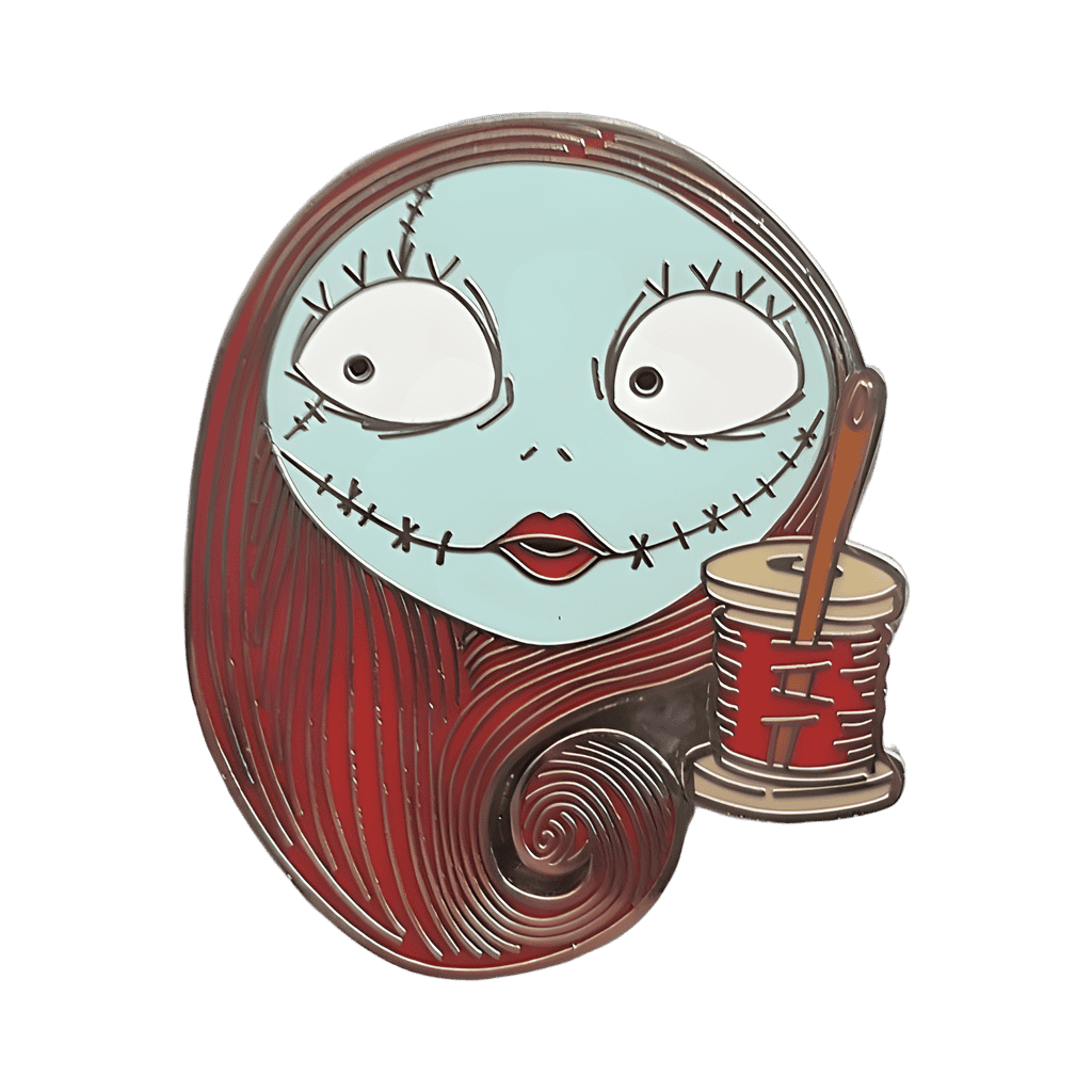 Sally and Thread Disney pin