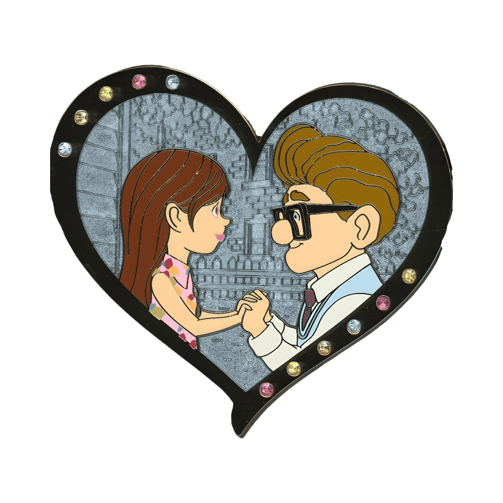 Carl and Ellie Disney pin