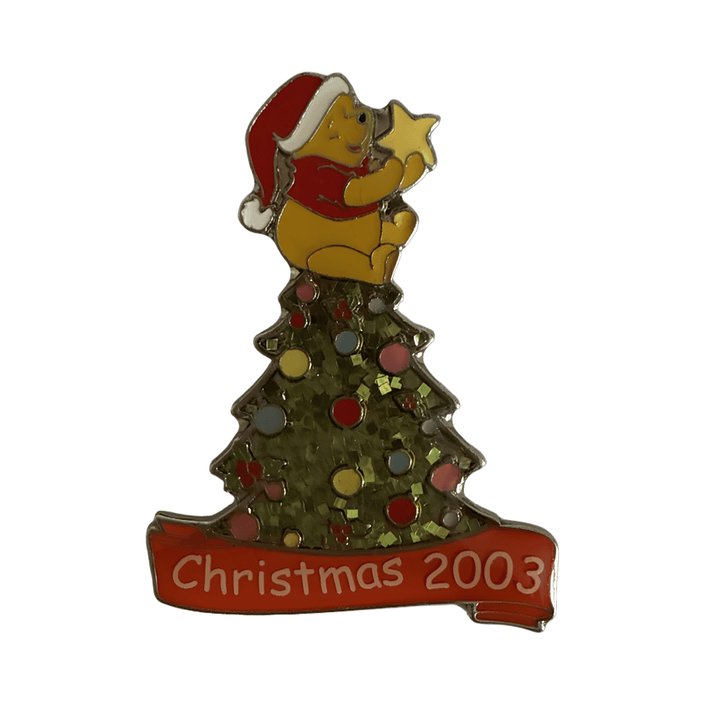 Pooh Tree Topper Christmas 2003 Disney pin