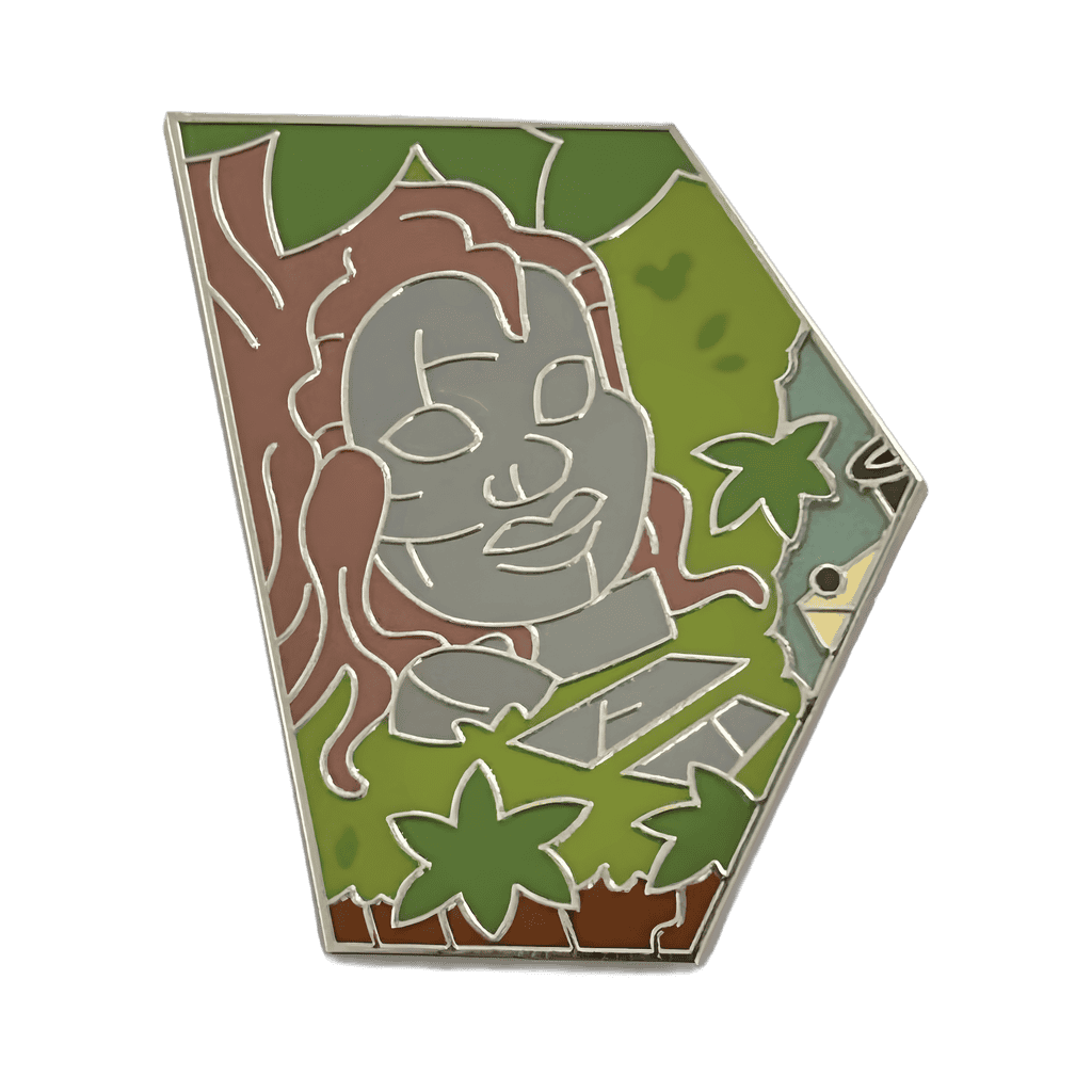Temple icon Disney pin