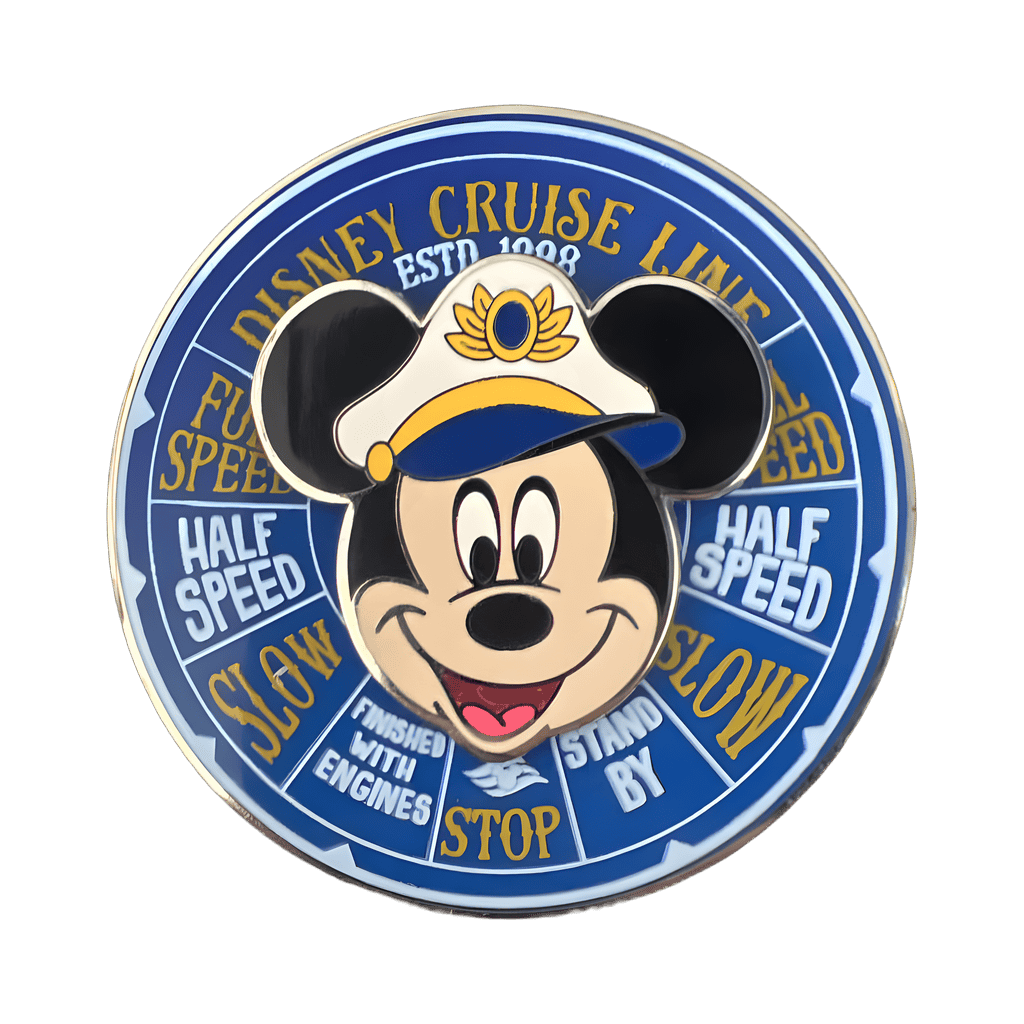 Mickey Speed Spinning Wheel Disney pin