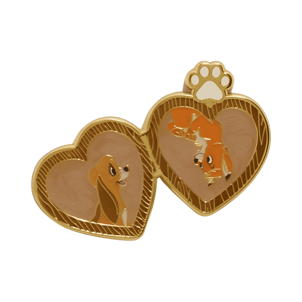 Todd & Copper Disney pin