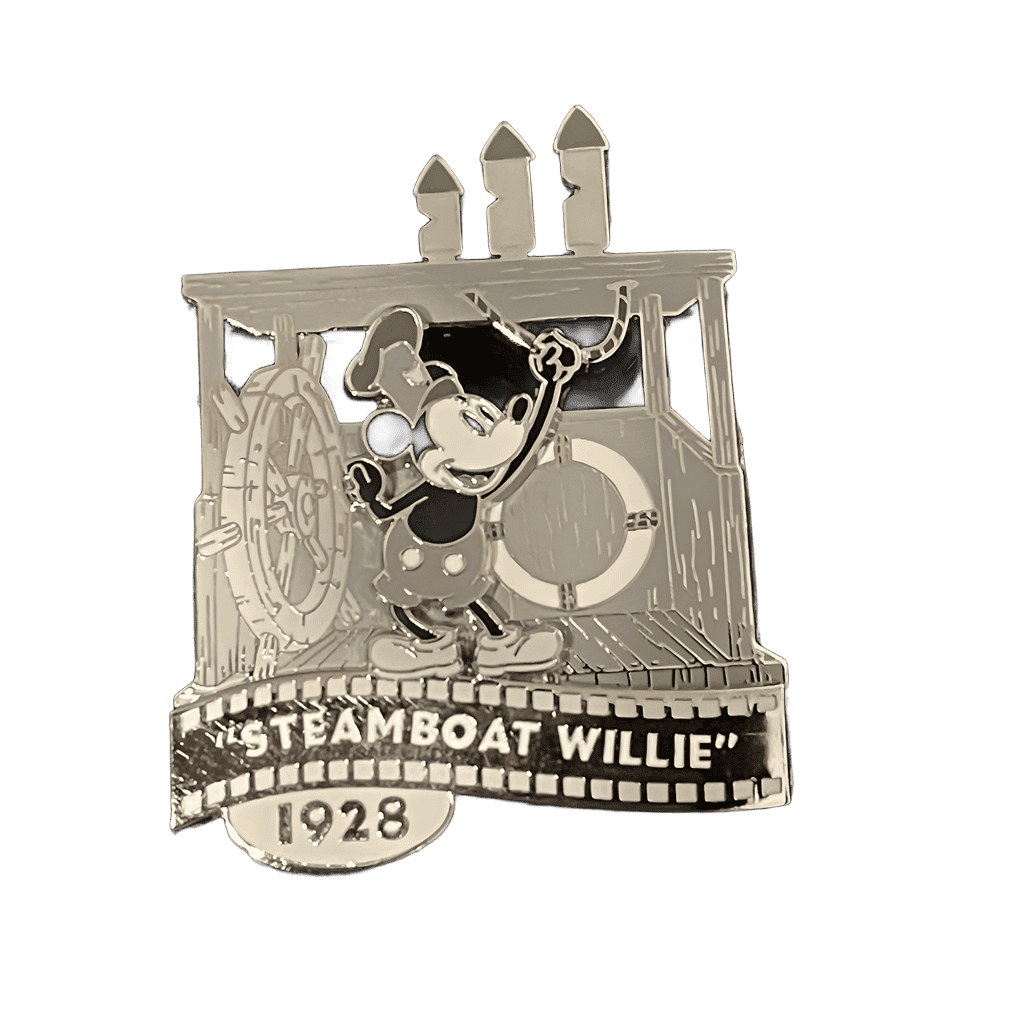 Steamboat Willie Disney pin