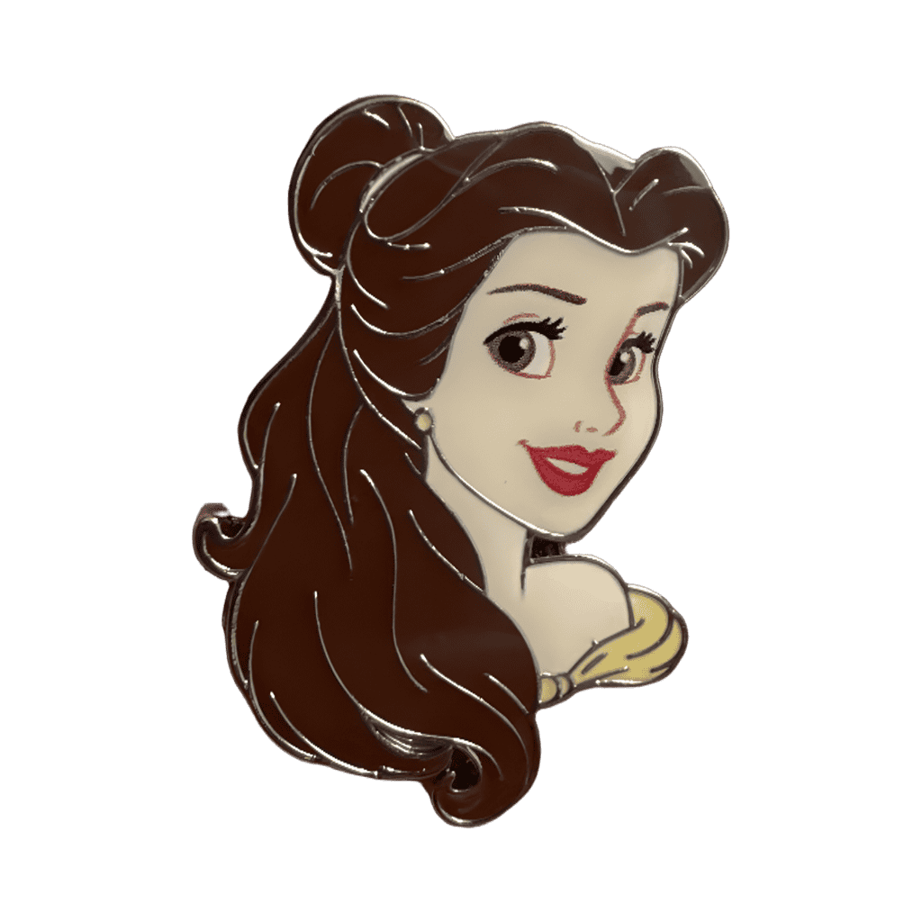Belle Portrait View Disney pin