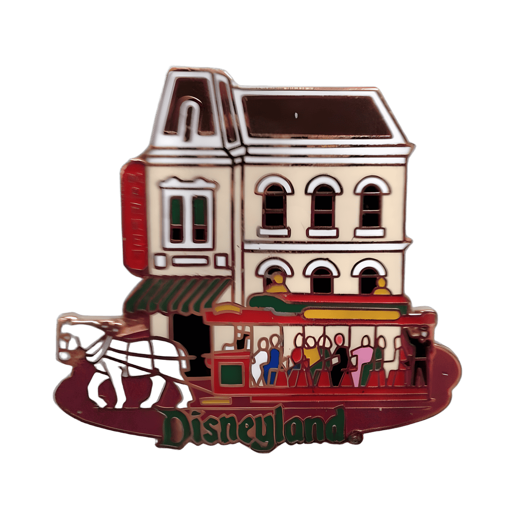 Main Street Market & Horse-drawn Streetcar Disney pin