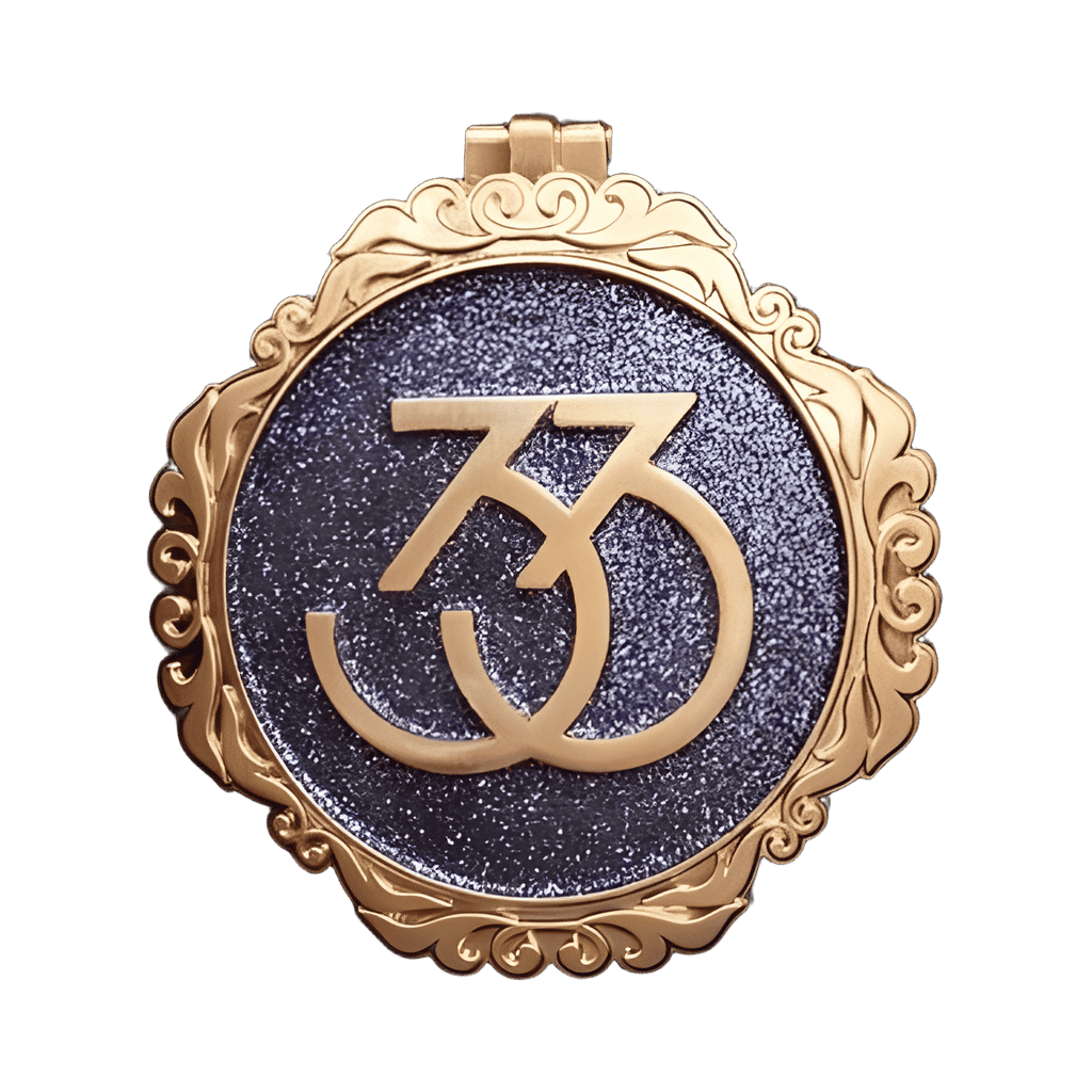 SDR - Club 33 - Shanghai 5th Anniversary Logo Disney pin