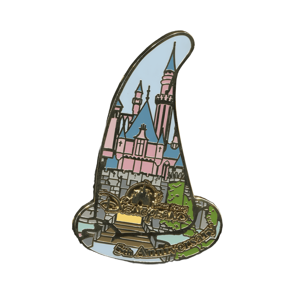 5th Anniversary Hong Kong Disneyland Disney pin