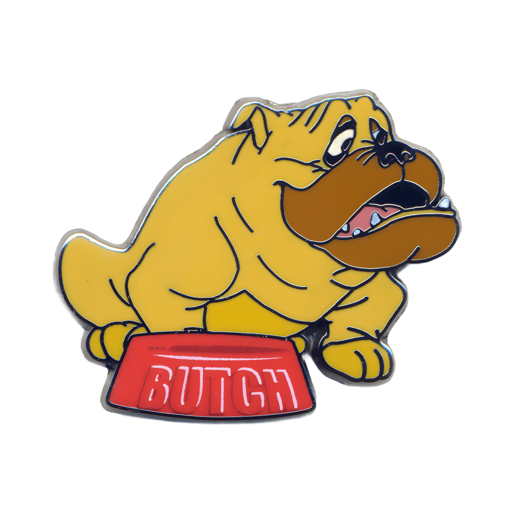 Butch with his Dog Bowl Disney pin