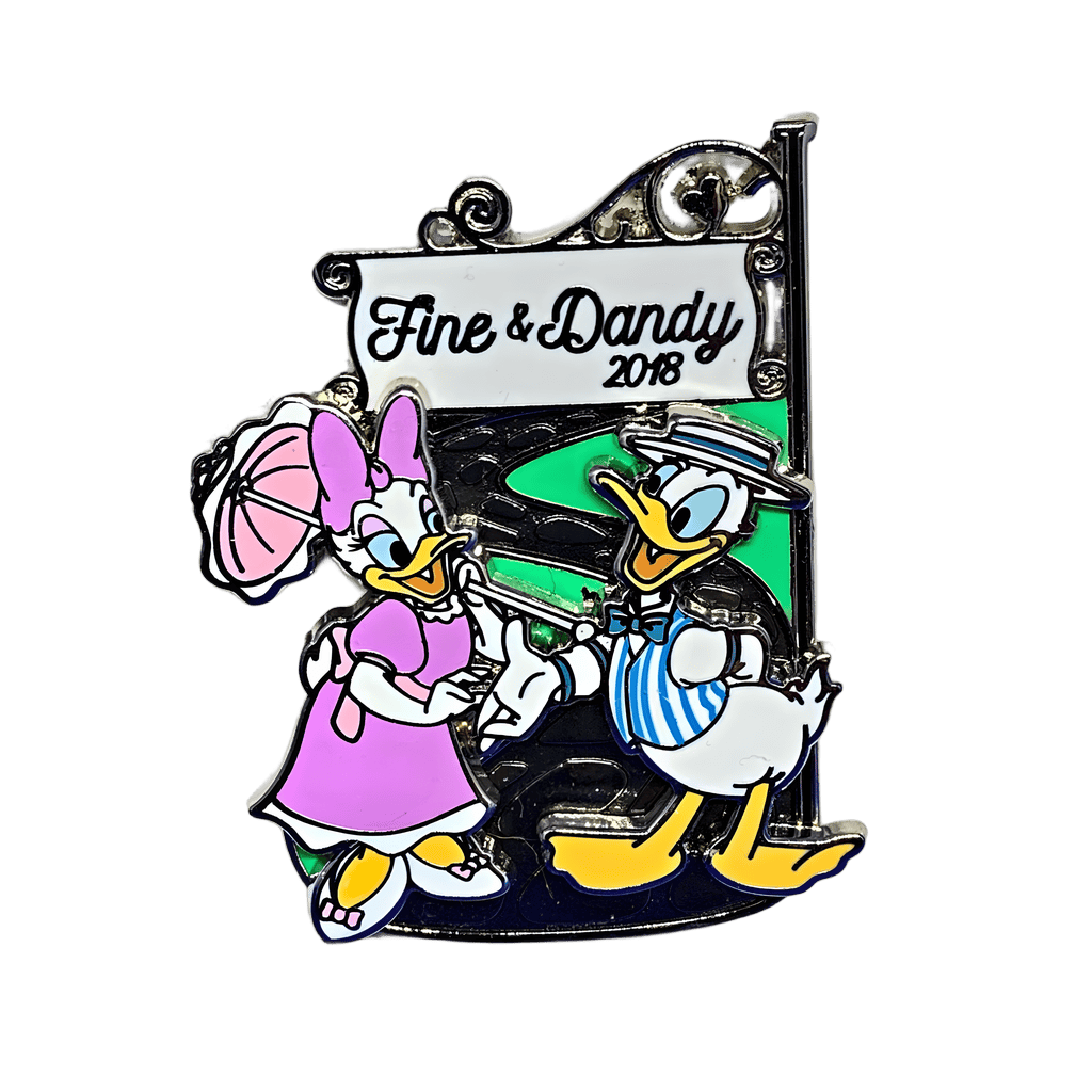 Donald Duck and Daisy Duck 2018 Disney pin