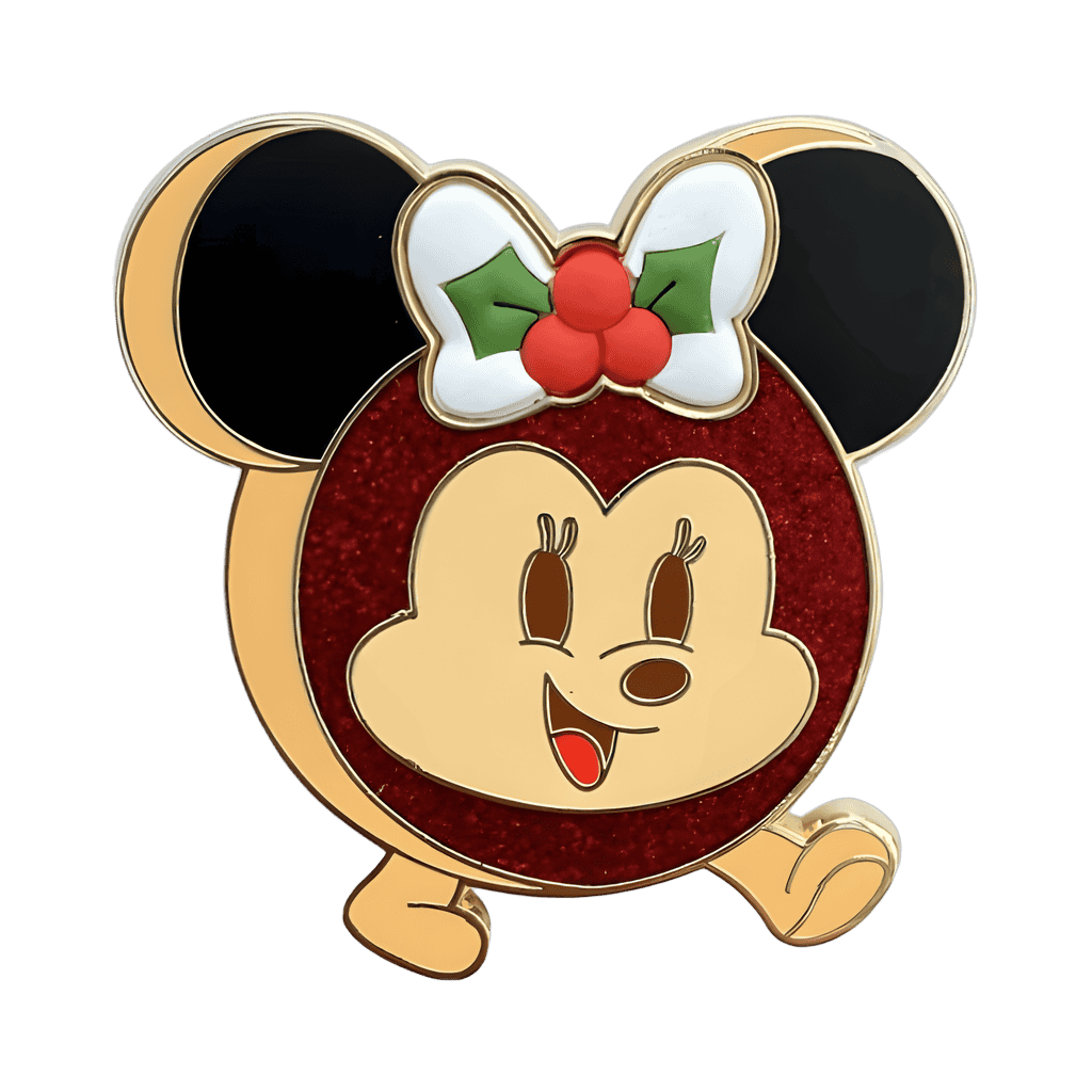 Holiday Minnie Mouse Disney pin