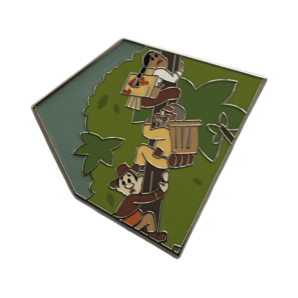 Explorers up a tree Disney pin