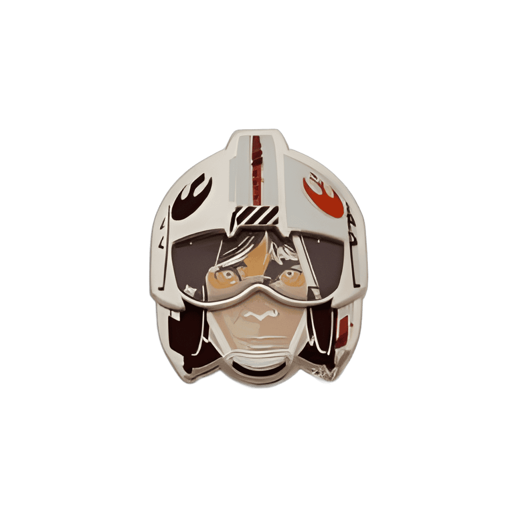 Luke Skywalker X-Wing Pilot Disney pin