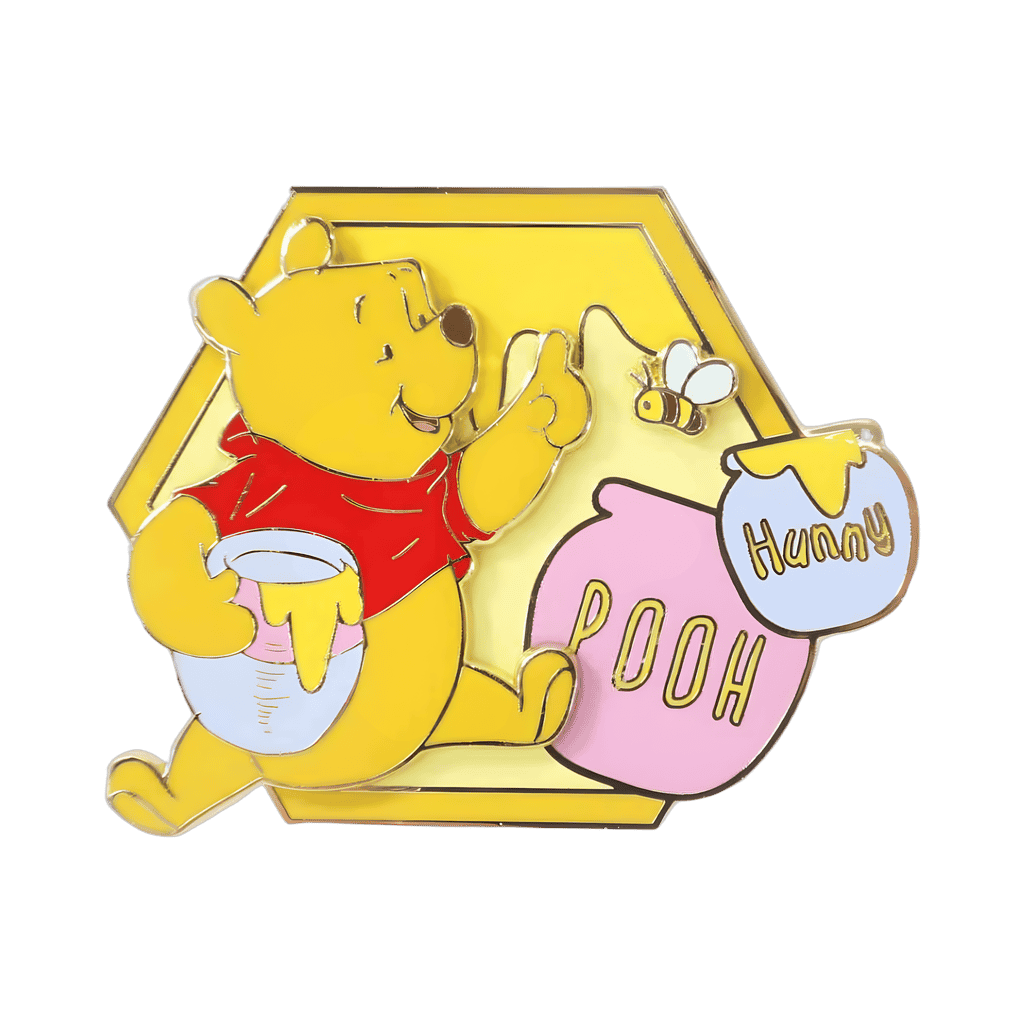 Pooh and Hunny Jars Disney pin