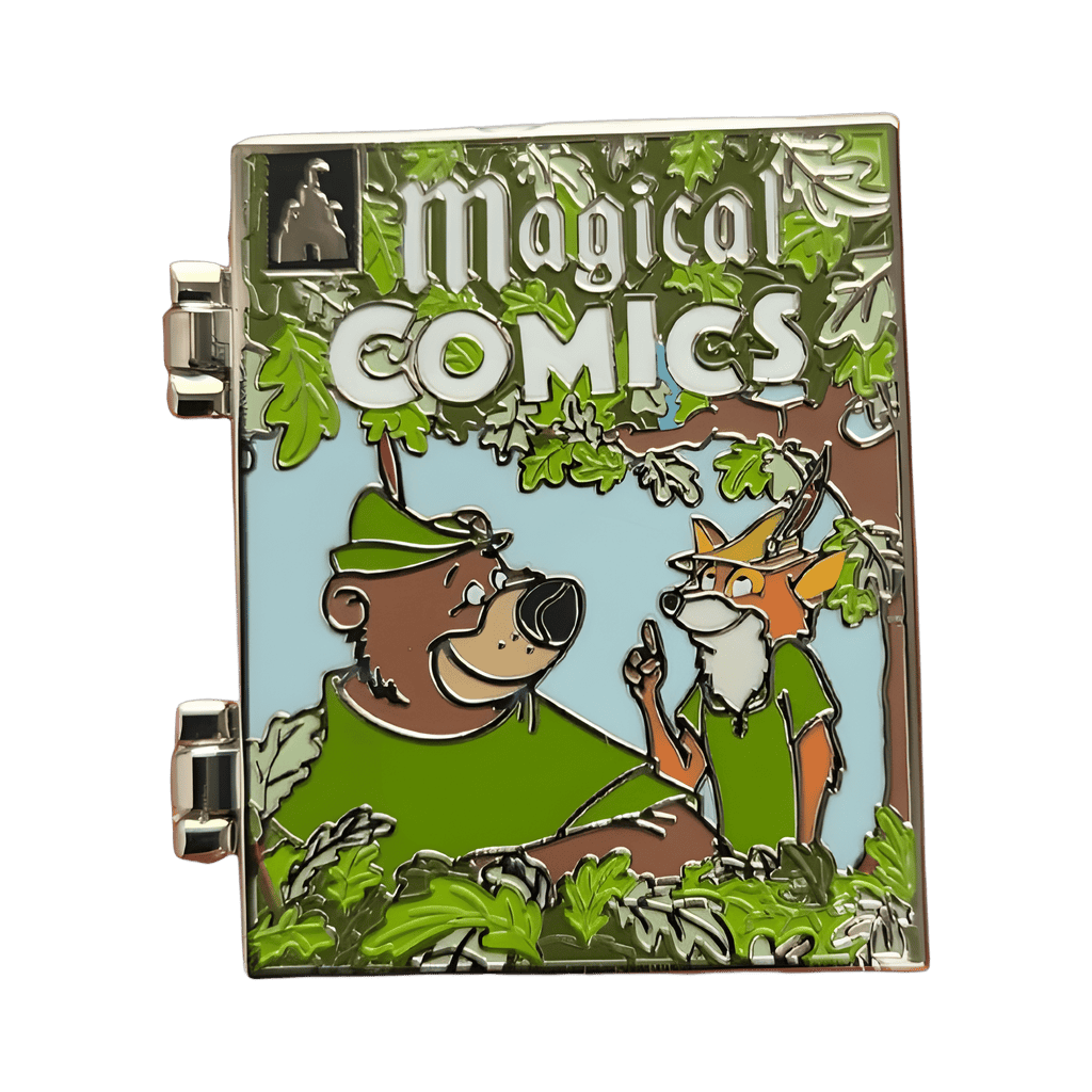 Robin Hood and Little John Disney pin