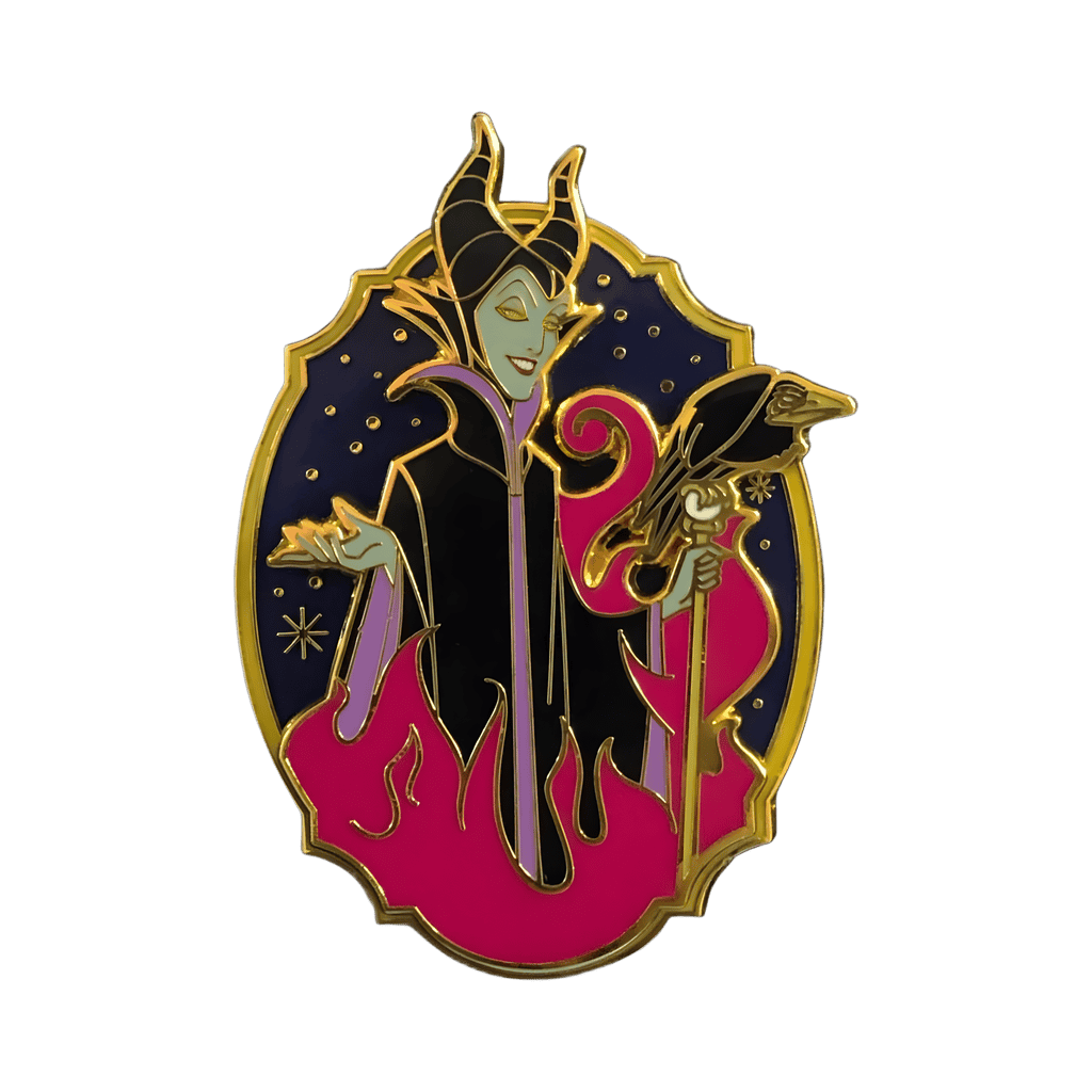 Maleficent Mistress of Evil Crest Disney pin