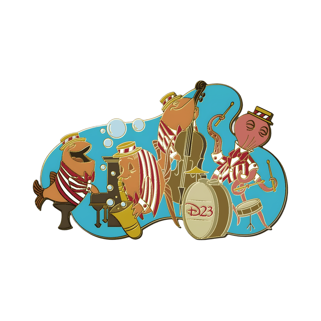 50th Anniversary - The Briny Boys Band Disney pin