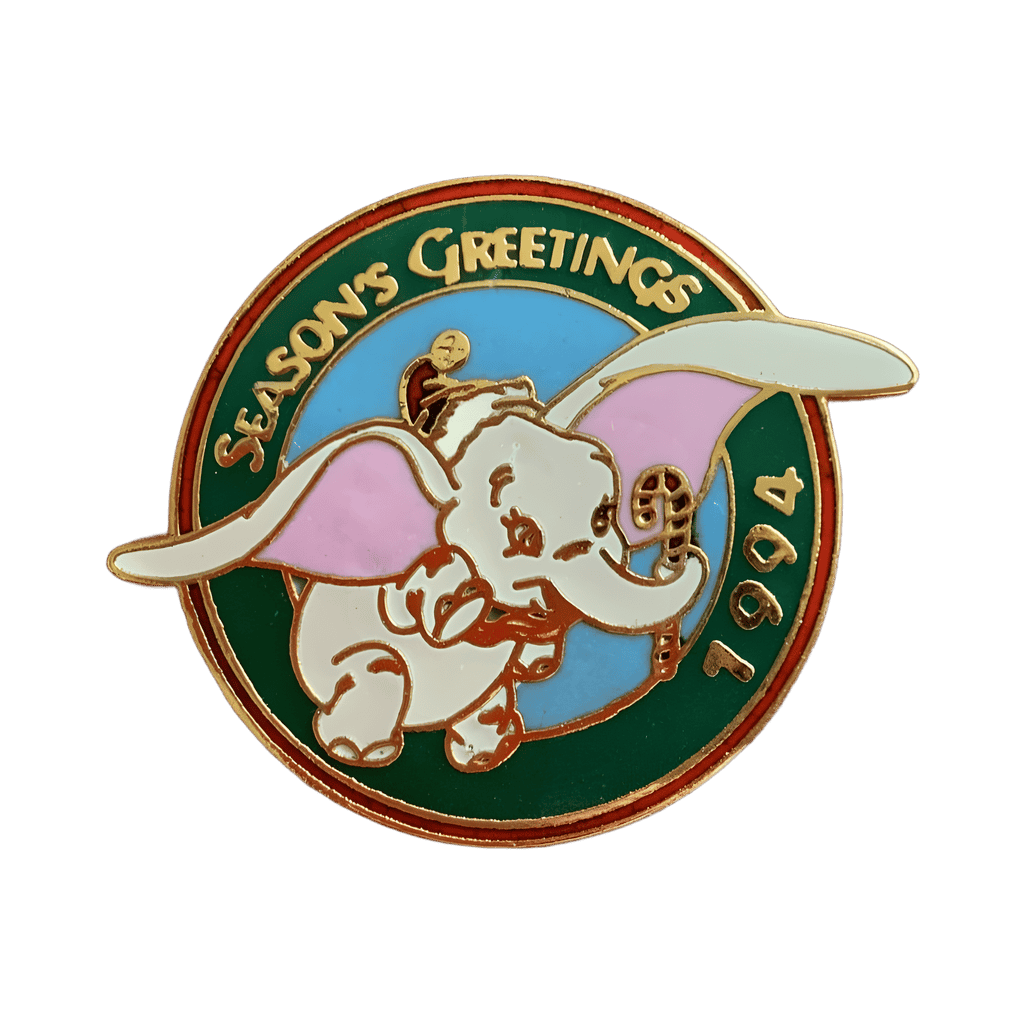 Season's Greetings 1994 - Dumbo Disney pin