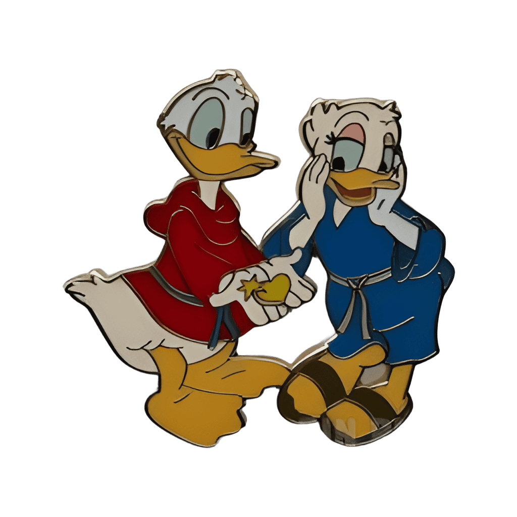 DS - Donald and Daisy - Fantasia Disney pin