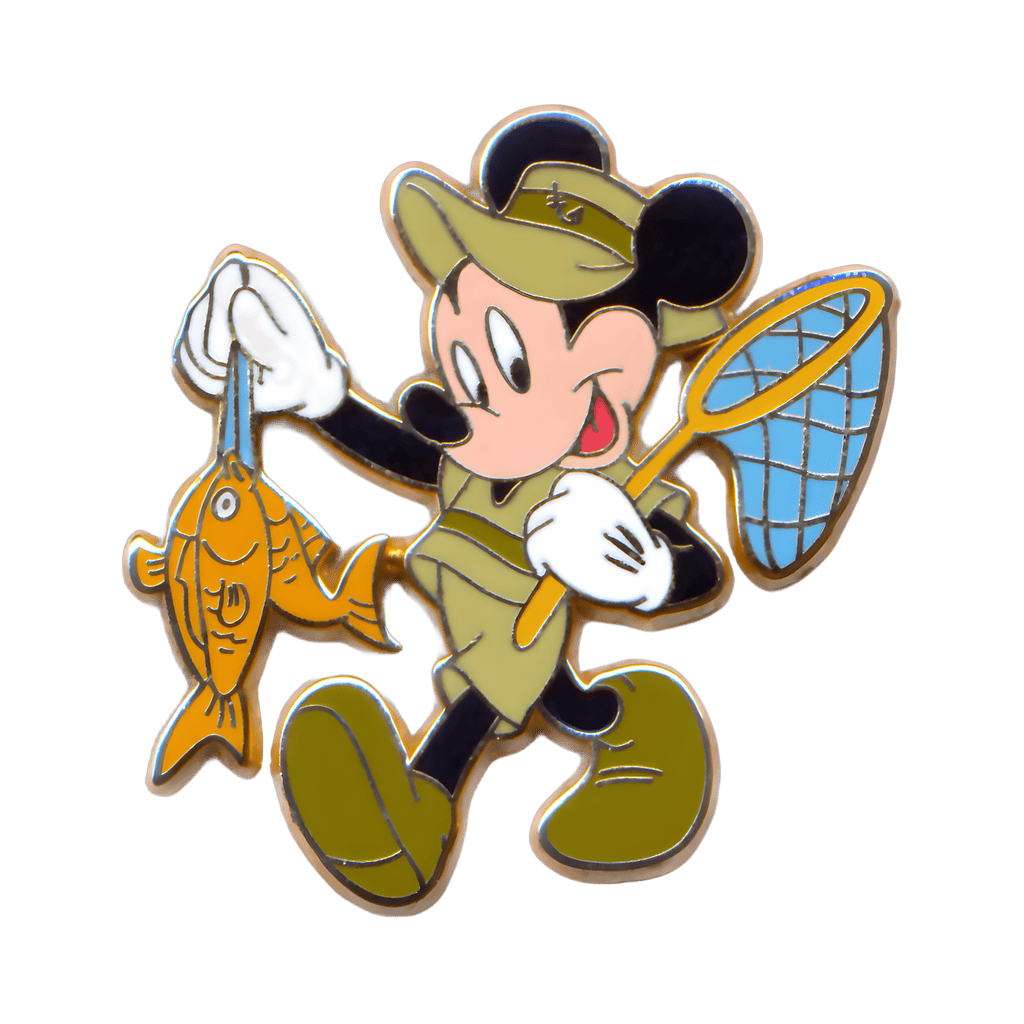 Mickey - Gone Fishing #1 Disney pin