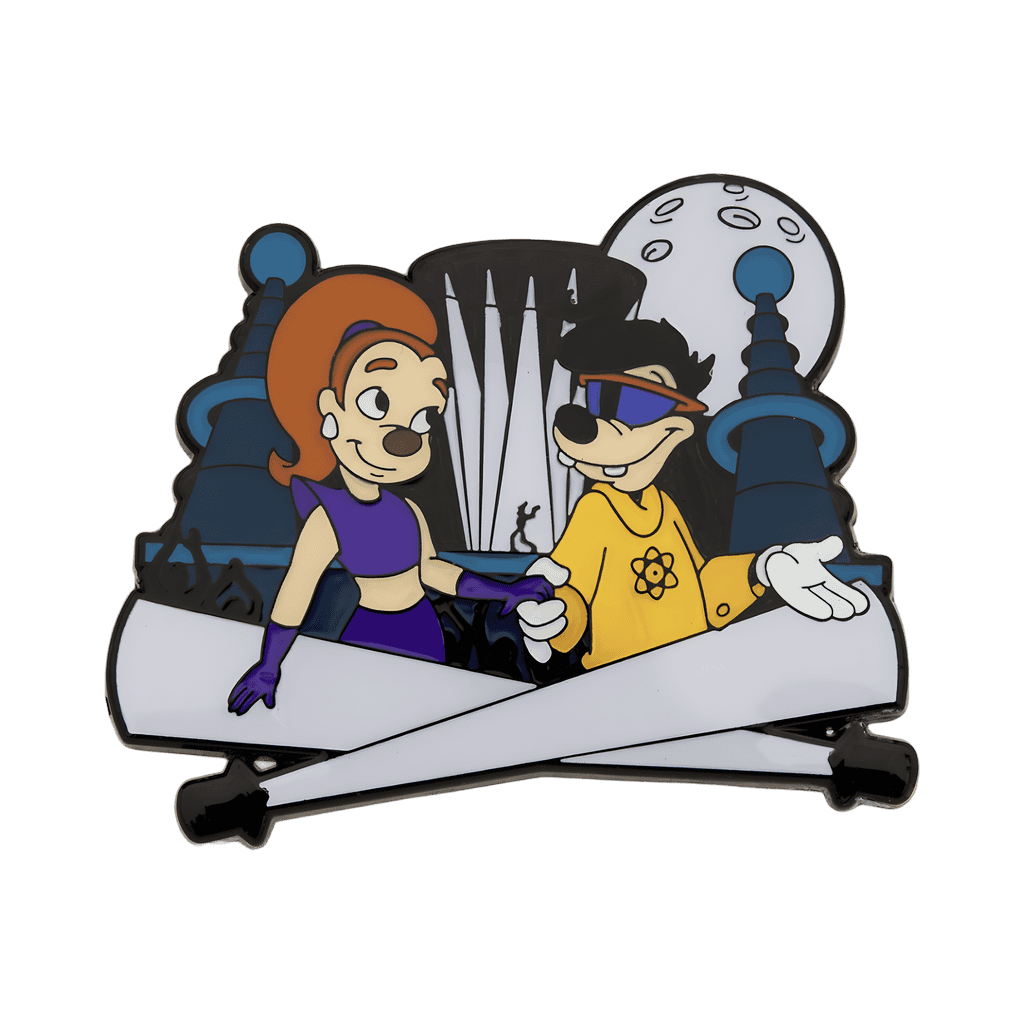 Max and Roxanne at Powerline Concert Disney pin
