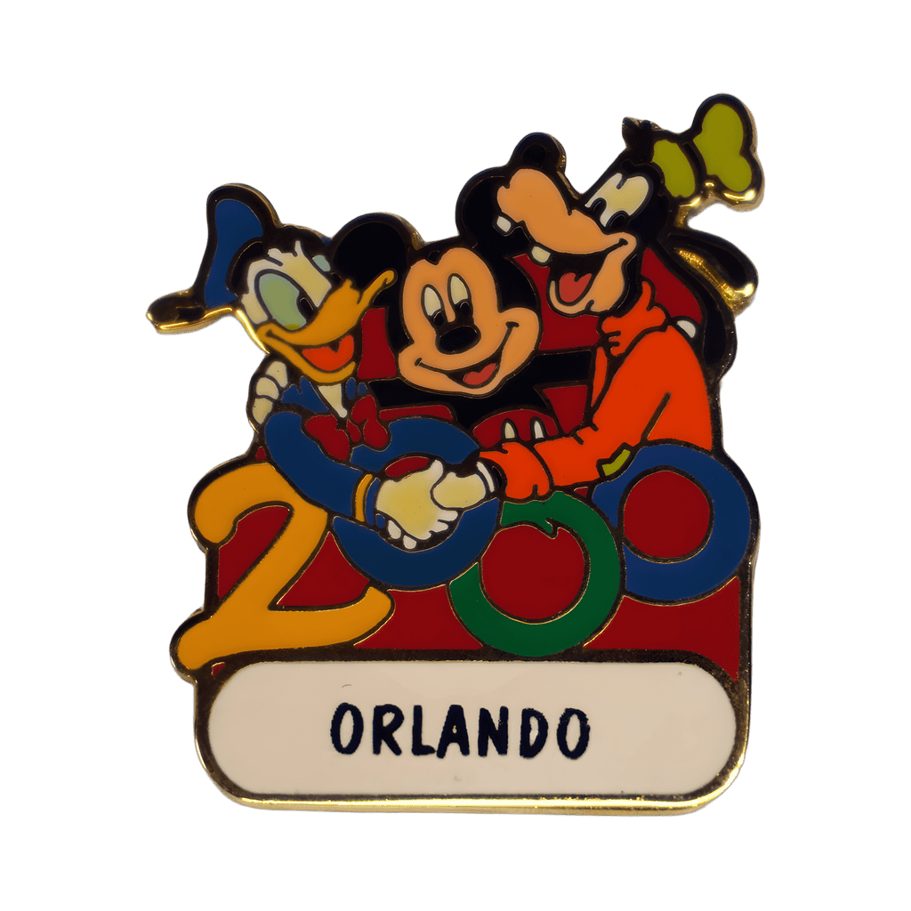 Mickey, Donald, Goofy - 2000 Disney pin