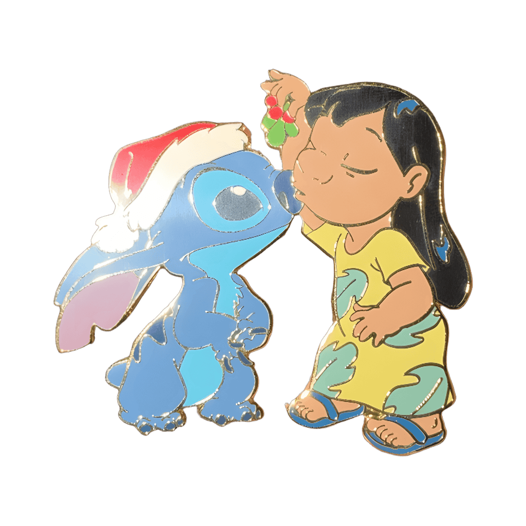Mistletoe Lilo and Stitch Disney pin